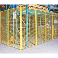 Wire Mesh Partition Components - Universal Posts, 10-1/4' H Par Equipment