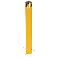 Bornes &agrave; couler, Acier, 36-1/2" h x 5-9/16" la, Jaune Par Equipment