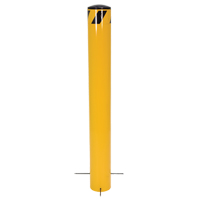 Bornes &agrave; couler, Acier, 36-1/2" h x 5-9/16" la, Jaune Par Equipment