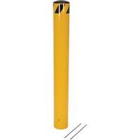 Bornes &agrave; couler, Acier, 48-1/2" h x 5-9/16" la, Jaune Par Equipment