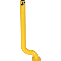 Borne d&eacute;sax&eacute;e, Acier, 54" h x 4-1/2" la, Jaune Par Equipment