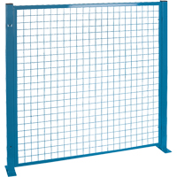 Perimeter Guards - Mesh Style, 4' H x 4' W, Blue Par Equipment