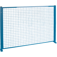 Perimeter Guards - Mesh Style, 4' H x 8' W, Blue Par Equipment