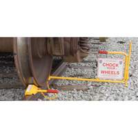 Single Rail Chock With Flag Rail Combo Par Equipment