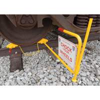 Single Rail Chock With Flag Rail Combo Par Equipment