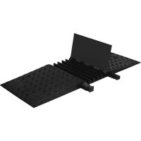 Guard Dog&reg; Cable Protector, 5 Channels, 18" L x 50" W x 1.875" H Par Equipment