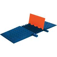 Guard Dog&reg; Cable Protector, 5 Channels, 20" L x 50" W x 1.88" H Par Equipment