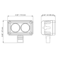 Rep&eacute;reur avant pour chariot &eacute;l&eacute;vateur Par Equipment