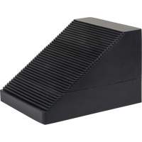 Wheel Chock, 10-5/8" x 8-5/8" x 7", Black Par Equipment