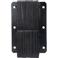Laminated Dock Bumpers, Vertical, Rubber, 11" W x 4" D x 20" H Par Equipment