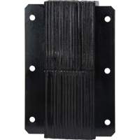 Butoirs de quai lamell&eacute;s, Vertical, Caoutchouc, 11" la x 6" p x 20" h Par Equipment