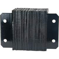 Butoirs de quai lamell&eacute;s, Horizontal, Caoutchouc, 12" la x 6" p x 10" h Par Equipment