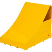 Ice Chocks, Steel, Yellow, 8-1/16" W x 10-5/8" D x 8-13/16" H Par Equipment