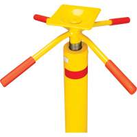 50,000 lbs. Static Capacity Trailer Jack, 2.5 tons Lift Capacity Par Equipment