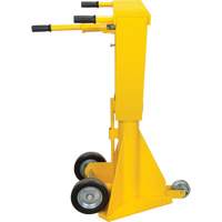 100,000 lbs. Static Capacity Ratchet Beam Trailer Jack, 20 tons Lift Capacity Par Equipment