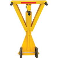 100,000 lbs. Static Capacity Ratchet Beam Trailer Jack, 20 tons Lift Capacity Par Equipment