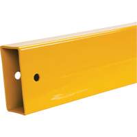 Lift-Out Guard Rail, Steel, 3' L x 4" H, Safety Yellow Par Equipment