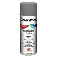 &eacute;mail Maintenance Choice, Gris industriel, Brillant, 11 oz, Canette a&eacute;rosol Par Equipment