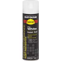 V2100 System Enamel Spray Paint, Flat White, Flat, 15 oz., Aerosol Can Par Equipment