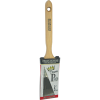 Pinceau angulaire Pro, Poly/nylon, Manche Bois, Largeur de 2" Par Equipment
