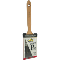 Pinceau angulaire Pro, Poly/nylon, Manche Bois, Largeur de 2-1/2" Par Equipment