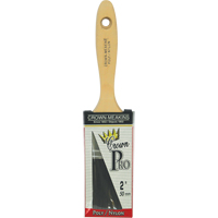 Pinceau droit Pro, Poly/nylon, Manche Bois, Largeur de 2" Par Equipment