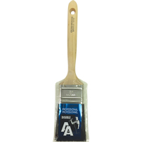 Pinceau &agrave; soies droites, Soies, Manche Bois, Largeur de 2" Par Equipment