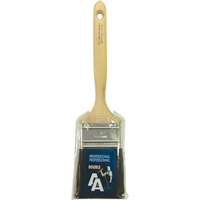 Straight Sash Paint Brush, Bristle, Wood Handle, 2-1/2" Width Par Equipment