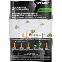 Cales d'espacement universelles Miracle Sealants Levolution Par Equipment