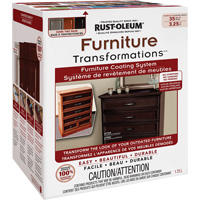 Syst&egrave;me de rev&ecirc;tement de meubles Furniture Transformations, 1,72 L, Trousse, Base &agrave; teinter Par Equipment