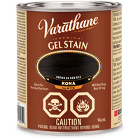 Teinture en gel de qualit&eacute; sup&eacute;rieure Varathane, 946 ml, Kona Par Equipment