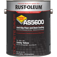6600 System Heavy Duty Maintenance Floor Coating, 1 gal., Textured, Yellow KR402 | Par Equipment