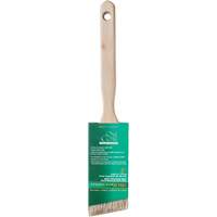 One Coat Angle Sash Brush, White China, Wood Handle, 2" Width Par Equipment