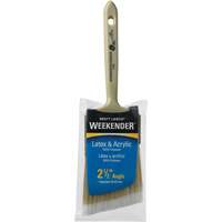 Weekender Angle Paint Brush, Polyester, Plastic Handle, 2-1/2" Width Par Equipment