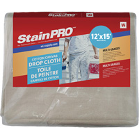 StainPro™ Drop Sheet, 15' L x 12' W, Cloth KR704 | Par Equipment