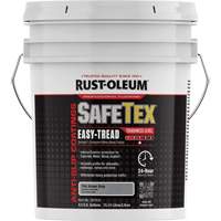 Rev&ecirc;tement d'acrylique SafeTex Easy-Tread, 4 gal., &agrave; l'eau, Plat/Textur&eacute;, Gris Par Equipment