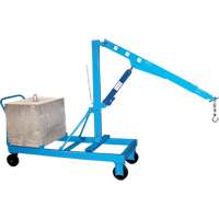 Potences de levage - Fl&egrave;che inverse, Lev&eacute;e 8', 1000 lb (0,5 tonne), 57" bras, 78" ha Par Equipment