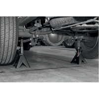 Jack Stands, Locking Pin, 6 tons Capacity, 15-7/10" - 24-2/5" H Par Equipment