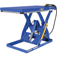 Hydraulic Scissor Lift Table, Steel, 60" L x 30" W, 3000 lbs. Cap. LV465 | Par Equipment