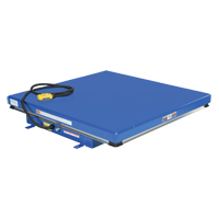 Hydraulic Scissor Lift Table, Steel, 48" L x 24" W, 3000 lbs. Cap. Par Equipment