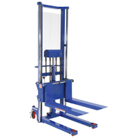 Gerbeur Hefti-Lift, M&eacute;canisme Pompe au pied, Capacit&eacute; de 1500 lb, Levage max de 63" Par Equipment