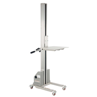 Gerbeur &agrave; levage rapide, M&eacute;canisme &eacute;lectrique, Capacit&eacute; de 125 lb, Levage max de 72" Par Equipment