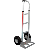 Knocked Down Hand Truck, Single Grip Handle, Aluminum, 52" Height, 500 lbs. Capacity Par Equipment