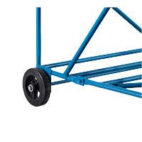 CSA-Certified Rolling Step Ladder with Locking Step, 8 Steps, 30" Step Width, 72" Platform Height, Steel Par Equipment