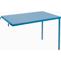 Chariots &agrave; tablettes/plateforme, Acier, 24" la x 36" p x 40" h, Capacit&eacute; de la plateforme 1300 lb Par Equipment