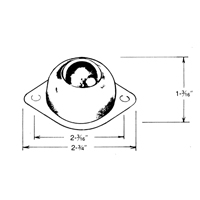 Billes de manutention en acier Par Equipment