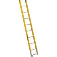 Single Section Straight Ladder - 6100 Series, 8', Fibreglass, 375 lbs., CSA Grade 1AA Par Equipment