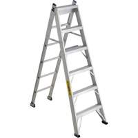 2700 Series Industrial Duty Multi-Way Ladders, 6', Aluminum, 250 lbs. Cap., ANSI 1, CSA 1 MF402 | Par Equipment