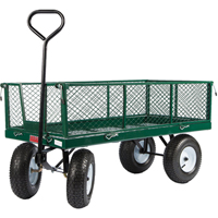 Wagons With Fold-Down Racks, 24" W x 48" L, 800 lbs. Capacity MH238 | Par Equipment