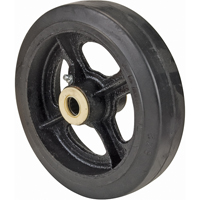 Rubber Wheels, 8" (203 mm) Dia. x 2" (51 mm) W, 600 lbs. (272 kg.) Capacity MH297 | Par Equipment